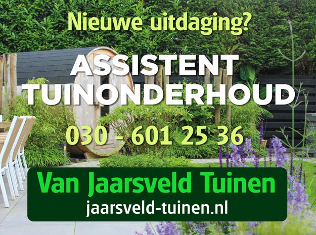 Vacature assistent medewerker Hovenier